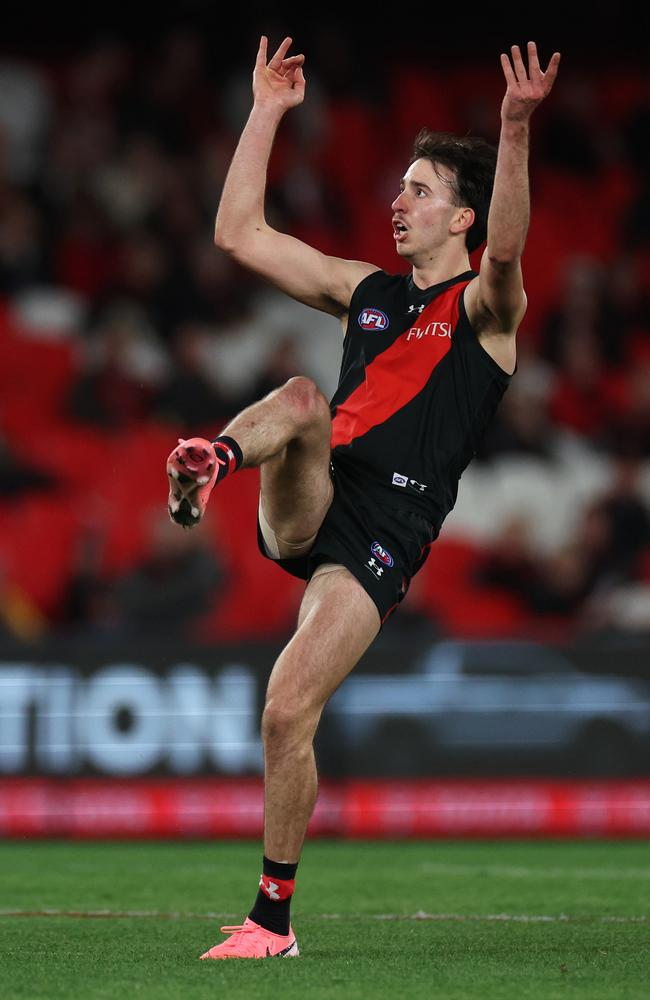 Essendon’s Nic Martin in action. Picture: Daniel Pockett/Getty Images.