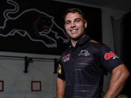 Sean O'Sullivan after joining reigning NRL premiers the Penrith Panthers, where he'll be an enthusiastic back-up option to NSW State of Origin halves Nathan Cleary and Jarome Luai. O’Sullivan was Penrith’s 2016 SG Ball premiership captain. Picture: Penrith Panthers/Instagram