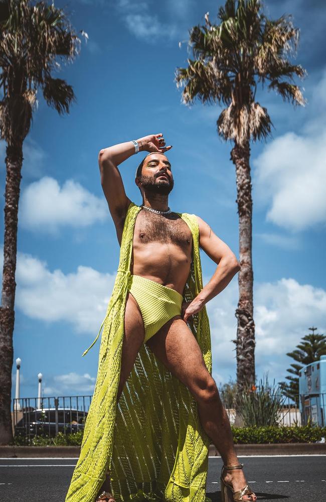 Iconic swimwear brand hires non-binary activist with a beard for