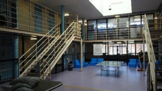 A photo inside the prison, which had almost 1300 inmates at the time of the inspection.