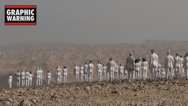 Naked models take over Dead Sea for new Spencer Tunick photo