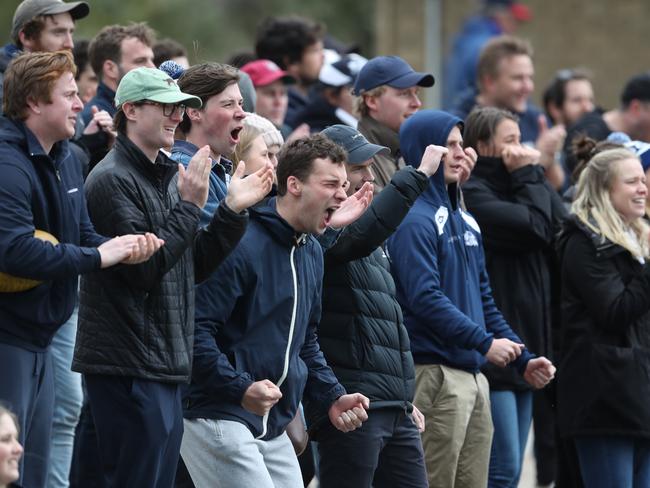 Fans could soon celebrate with a beer in the VAFA. Picture: David Crosling