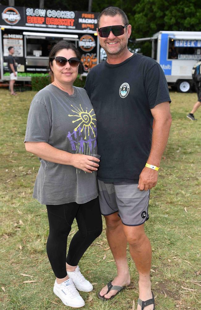 Chantel and Lee Gilbey at Sounds of Rock 2024 in Hervey Bay. Picture: Patrick Woods.