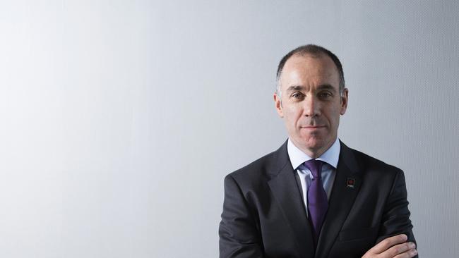 Andrew Thorburn appreciates that the nature of the eventual judgments on his tenure will hinge largely on NAB’s ability to revitalise its core SME banking franchise and realise the untapped potential of its wealth management business. (Tomohiro Ohsumi/Bloomberg via Getty Images)