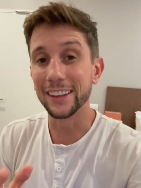 Canadian vlogger Christian LeBlanc shared footage of the altercation to social media. Picture: TikTok