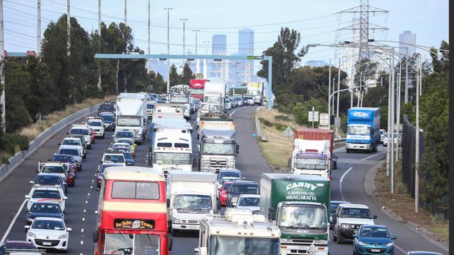 Insufficient infrastructure built in the early 2000s, particularly in Melbourne and Sydney,didn’t cater for forecast growth, let alone the actual growth. Picture: Ian Currie