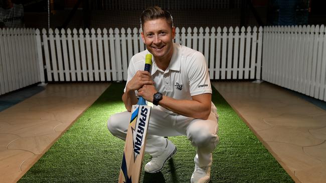 Former Australian test cricketer Michael Clarke. (AAP Image/Dan Himbrechts)