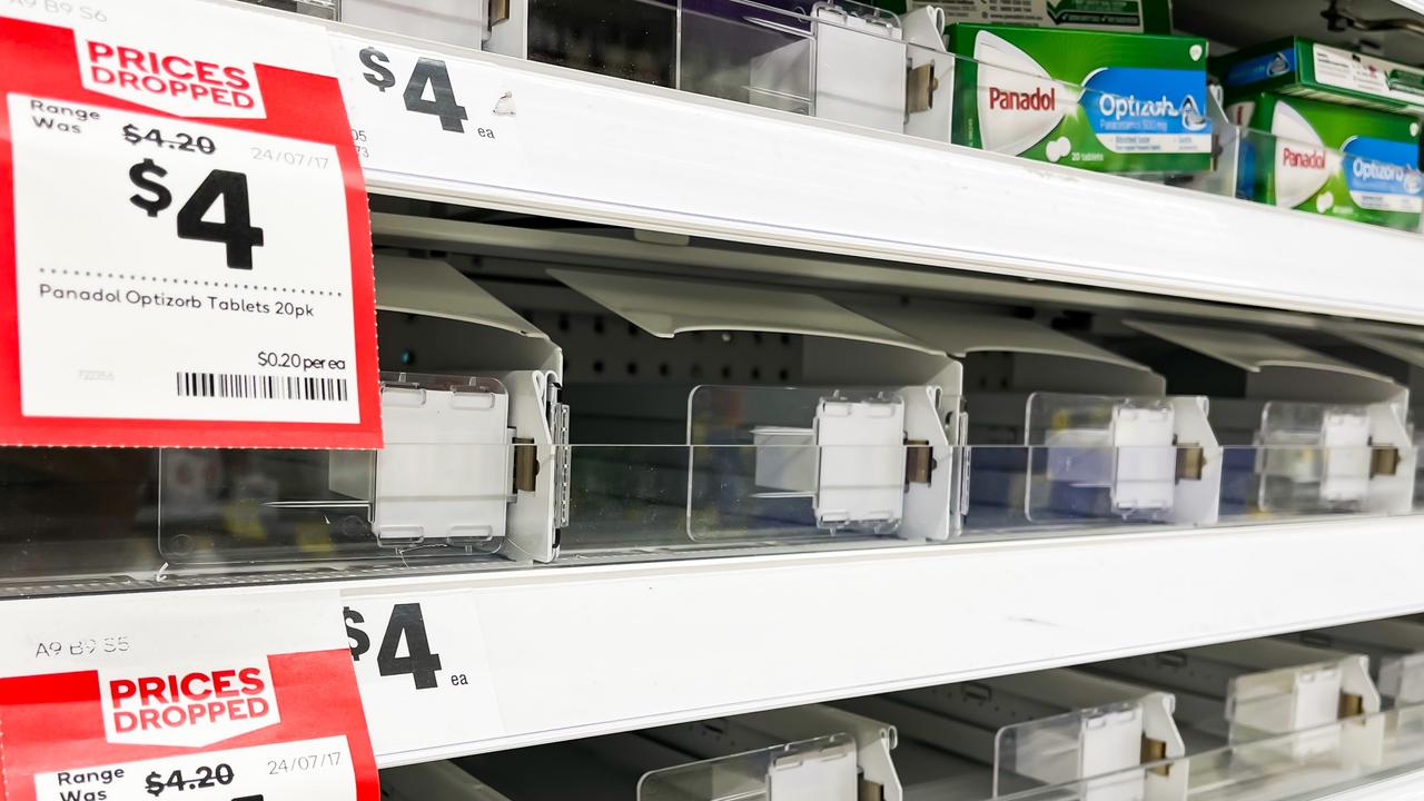 Woolworths says empty shelves are being restocked as often as possible. Picture: Dylan Robinson