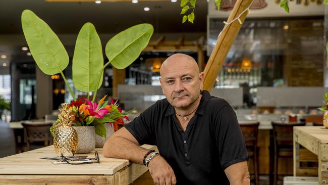 Marina Mirage restaurateur Carlo Percuoco from Fellini said the traffic scare campaign by Games organisers hurt his business during the 2018 Gold Coast Commonwealth Games. Picture: Jerad Williams