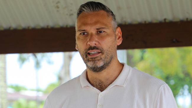 ALP candidate for Leichhardt Matt Smith says his party won’t promise any funds for the $450m Securing Cairns’ Housing Foundations project until after the election. Photo: Supplied.