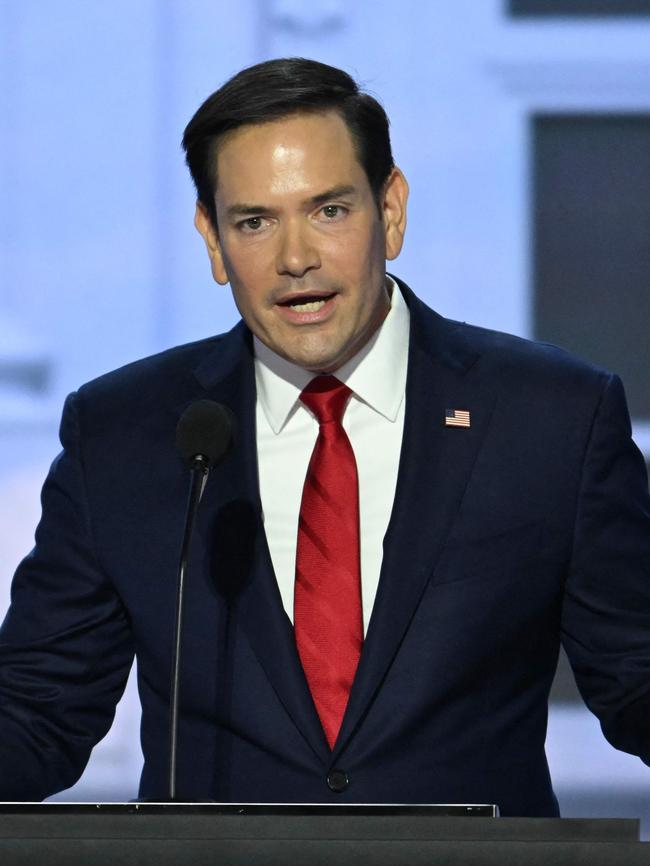 US Senator Marco Rubio has been appointed as secretary of state. Picture: AFP