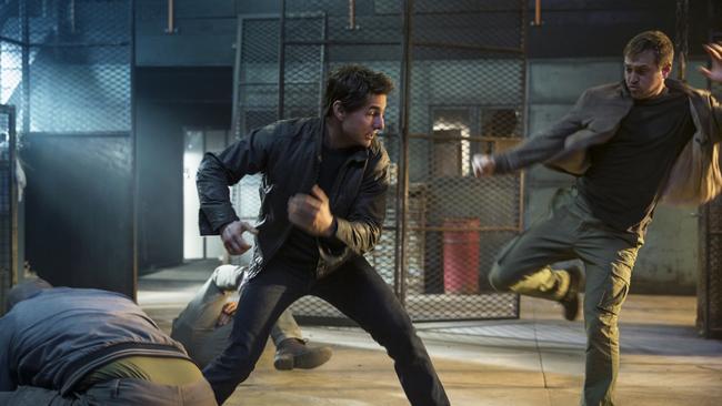 Tom Cruise plays Jack Reacher in film Jack Reacher: Never Go Back.