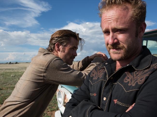 Chris Pine and Ben Foster play the baddies in the new film Hell Or High Water. Picture: Madman Films