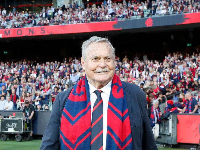 Ron Barassi in 2022. Picture: Michael Willson/AFL Photos via Getty Images.