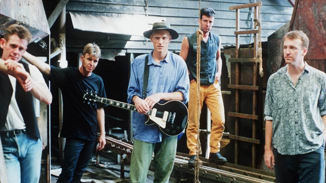 Midnight Oil in 1996. Picture: supplied