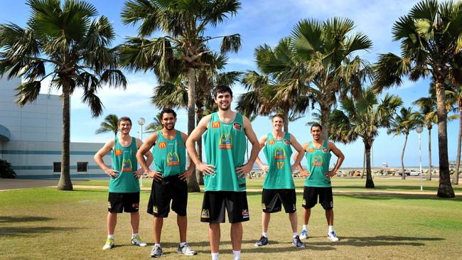 Townsville Crocodiles at the Swamp. Five of the Crocs hail from Townsville: Super local heroes Mitch Norton, Michael Cedar, Todd Blanchfield, Peter Crawford and Chris Cedar.