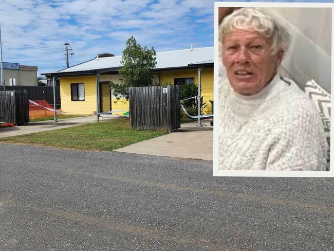 Linda Kerr was allegedly murdered at her Kawana home, Rockhampton, on July 16 2023.