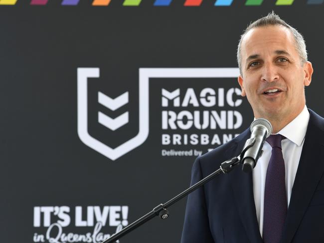 The league stressed in a statement that all players are public figures and have a responsibility to ensure their actions do not risk damaging the brand and reputation of the game. Picture: Scott Davis NRL Photos.