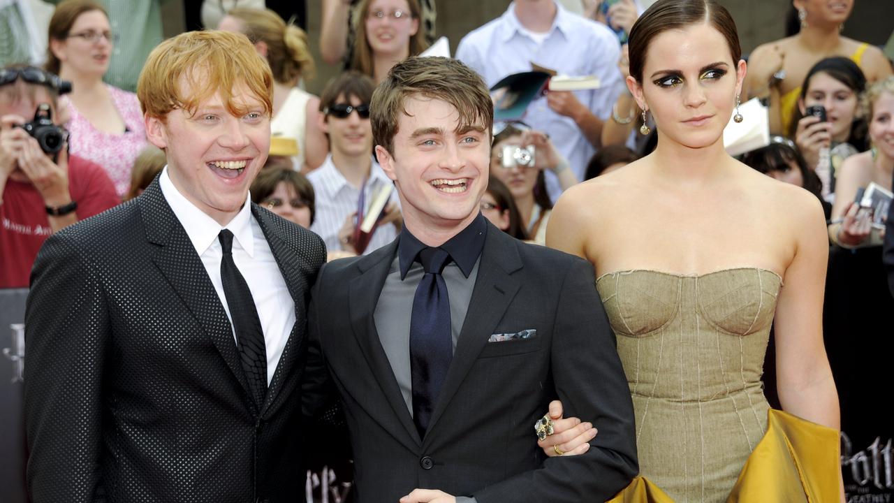 Harry Potter made its trio of cast members global stars. Picture: AP Photo/Evan Agostini