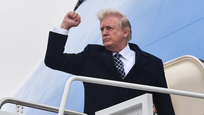 Donald Trump has dramatically improved the US economy. Picture: AFP.