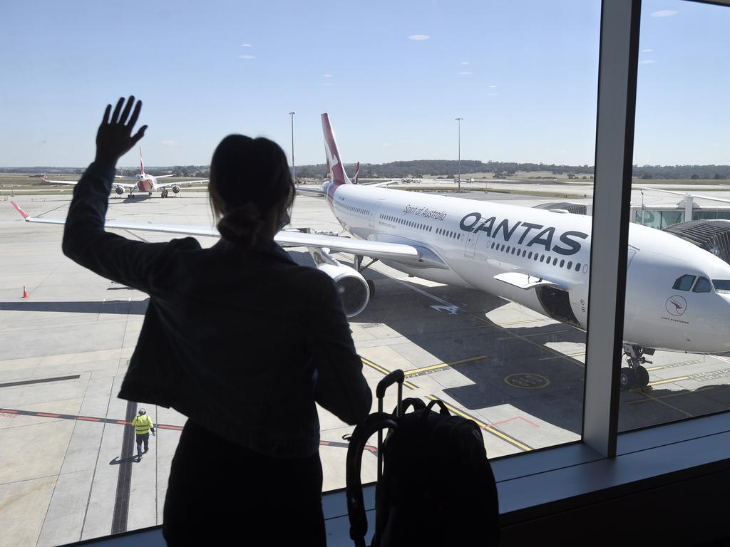 Australia’s travel ban has come under fire. Picture: NCA NewsWire / Andrew Henshaw
