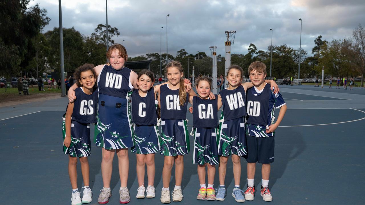 St Mary’s Rogers under-11 netball team.