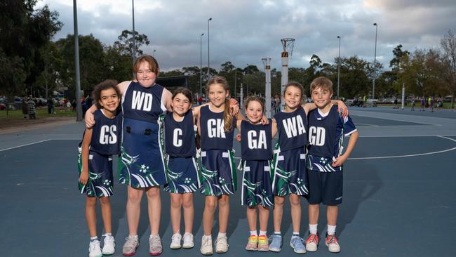 St Mary’s Rogers under-11 netball team.