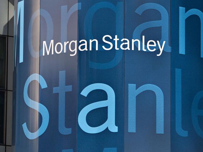 A Morgan Stanley logo hangs outside Morgan Stanley headquarters in New York, U.S., on Thursday, May 13, 2010. Morgan Stanley is being probed by U.S. federal prosecutors over allegations it misled investors about mortgage derivatives, the Wall Street Journal reported, citing people familiar with the matter that it didn't identify. Photographer: Daniel Acker/Bloomberg