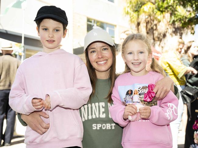 Emma Small, Rachel Small and Ava Small at CronullaFest at Cronulla on the 09/09/2023. Picture: Daily Telegraph/ Monique Harmer