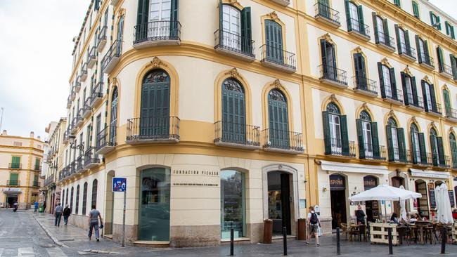 Pablo Picasso's birthplace in the city centre of Malaga.