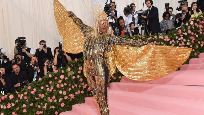 Billy Porter arrives for the 2019 Met Gala. Picture: Angela Weiss/AFP