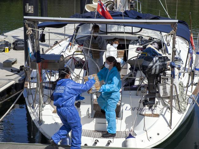 Three men have been arrested and charged in Brisbane for their alleged roles in importing about one tonne of methamphetamine into Australia.