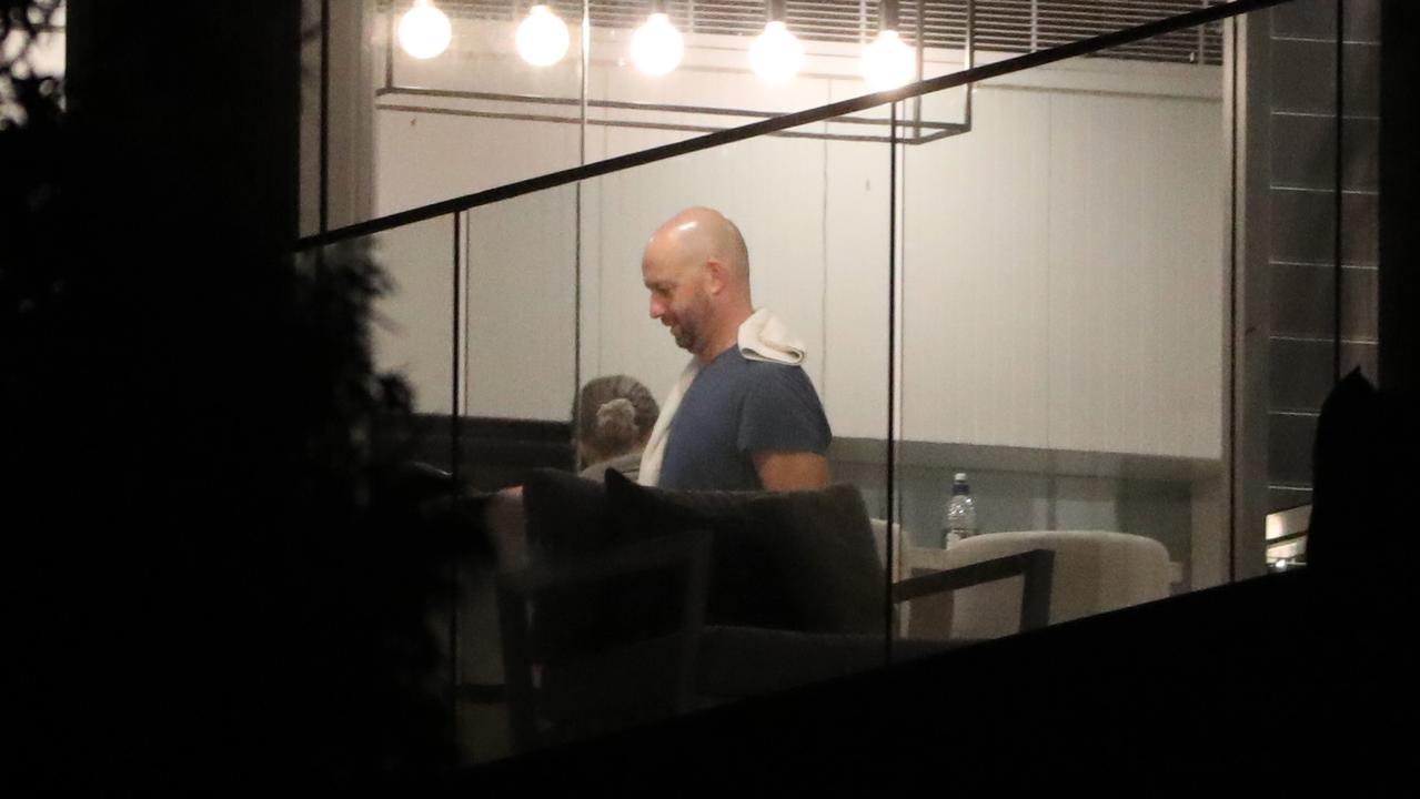 Todd Greenberg at his home after standing down as NRL CEO. Picture: Jonathan Ng