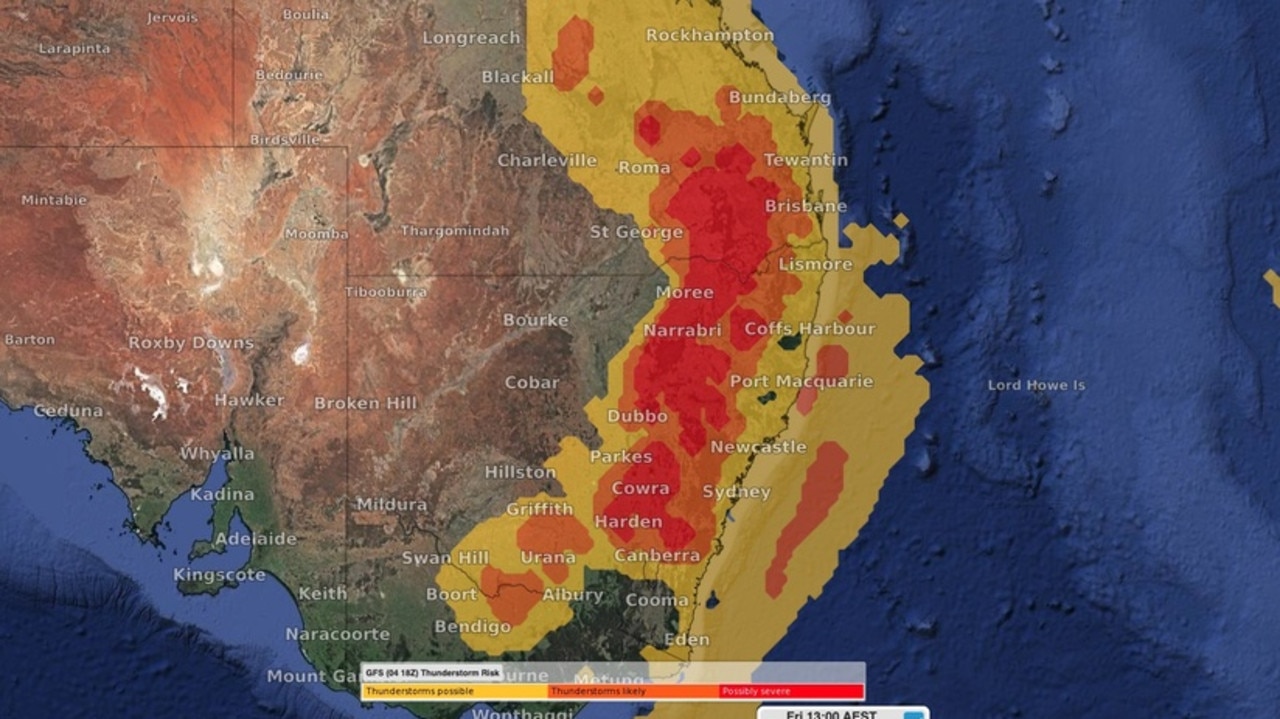 NSW, Victoria, Queensland Easter long weekend weather to be cold, wet