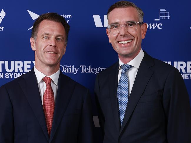 Labor leader Chris Minns and NSW Premier Dominic Perrottet are gearing up for the March 25 election but who has the edge? Picture: Justin Lloyd