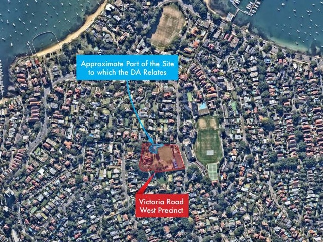 Development application relating to drop-off/pick-up zones.