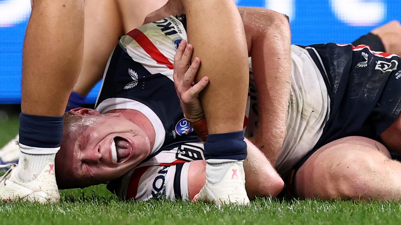 Drew Hutchison fractured his ribs and punctured his lung. (Photo by Cameron Spencer/Getty Images)