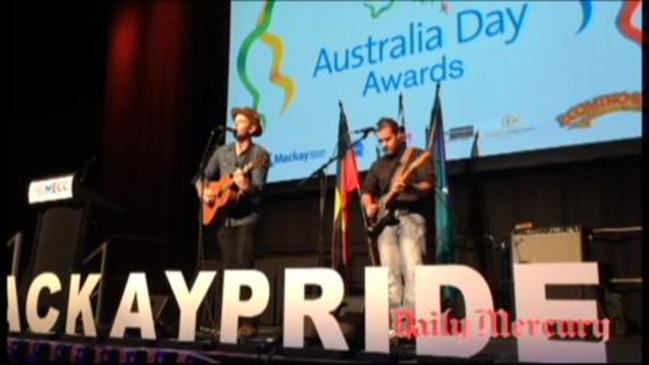 Mayor Deirdre Comerford at Australia Day Awards night 