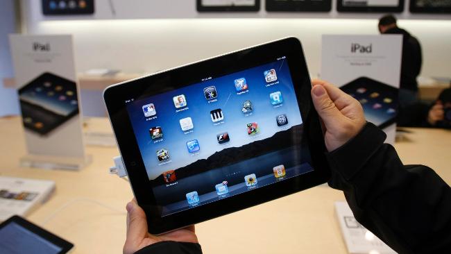 Retailers have been gagged from talking about the iPad before its Australian launch on Friday / AP