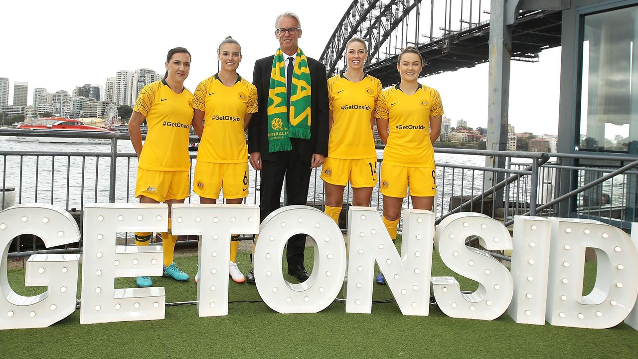 Matildas Womens World Cup 2023 Bid Australian Team Launches Getonside Campaign Daily Telegraph 3577