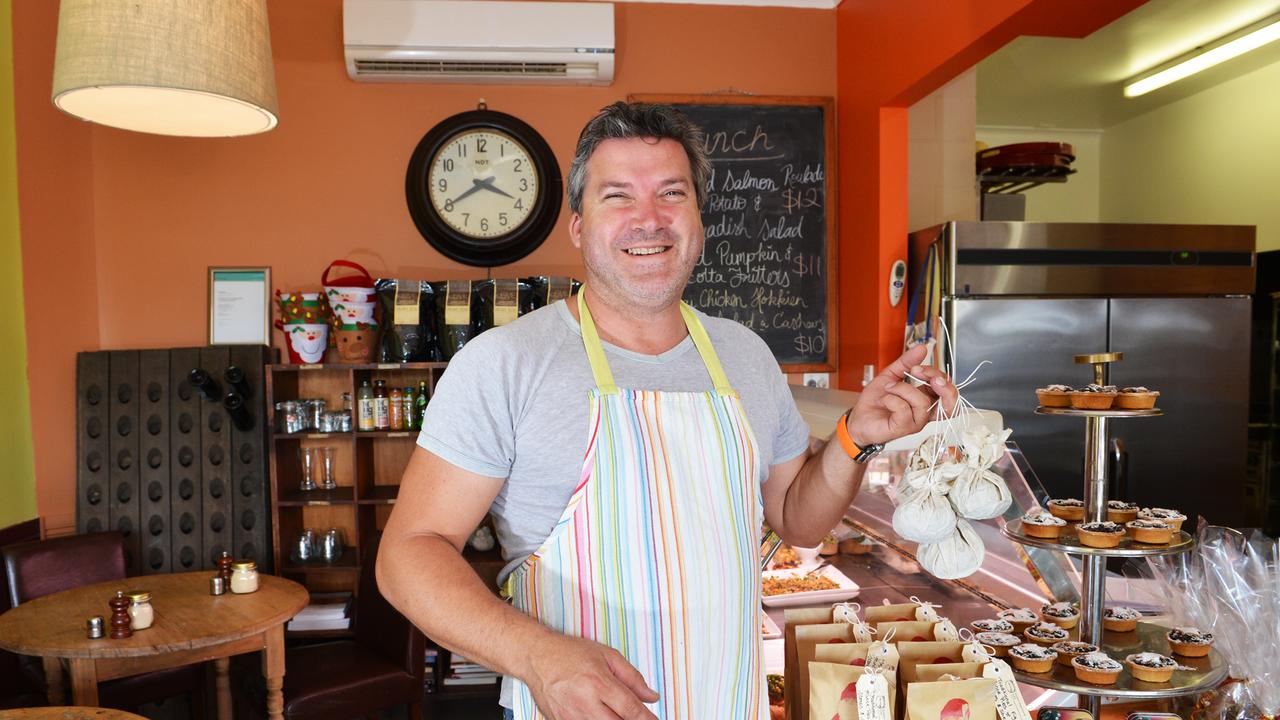 Lyndon Wittingslow from the Empire Organic Cafe in Nambour Photo: Warren Lynam / Sunshine Coast Daily