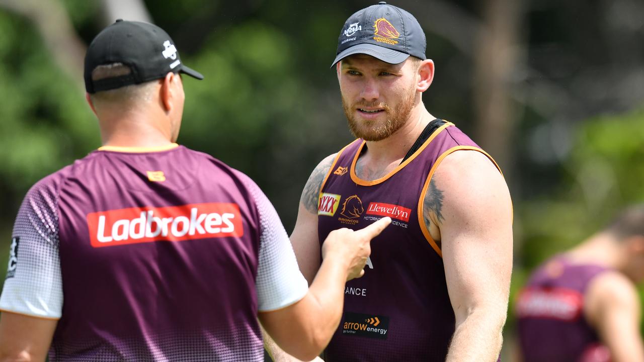 It’s an injury the Broncos boss could’ve done without. Image: AAP Image/Darren England