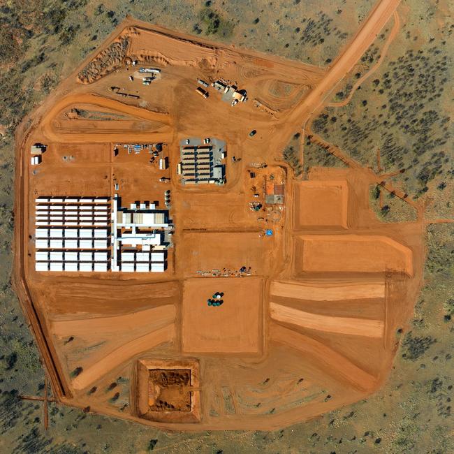 Arafura Rare Earths' Nolans Project, 125km north of Alice Springs, has received a $840m funding boost from the Australian Government. Picture: