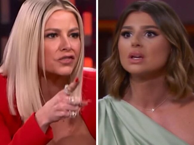 Ariana Madix explodes at Raquel Leviss at ‘Pump Rules’ reunion. Picture: Bravo