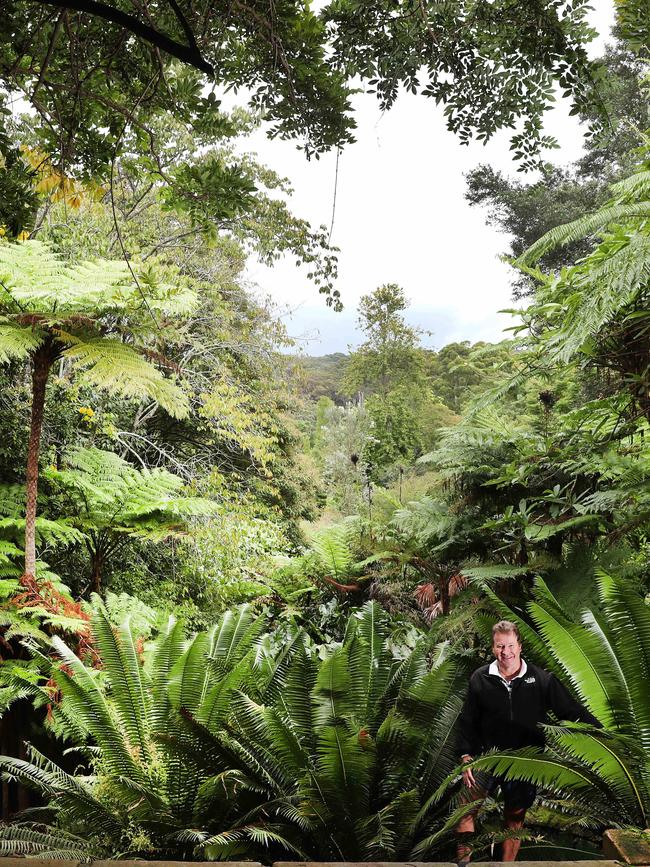 The gardens boast amazing views.