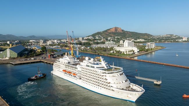 Aerial view of Quayside Terminal, Port of Townsville.