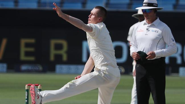 Marnus Labuschagne has been labelled a ‘triple threat’. Picture: AFP.