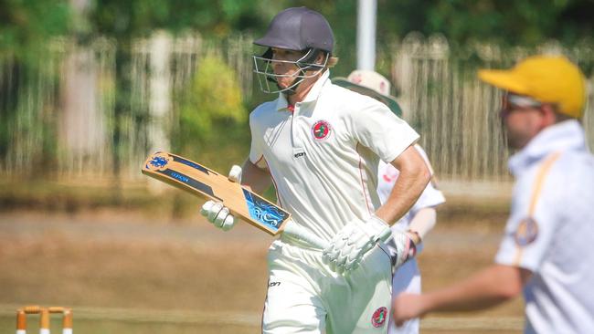 Jackson Isakka fell just short of a half-century for the Blaze. Picture:Glenn Campbell