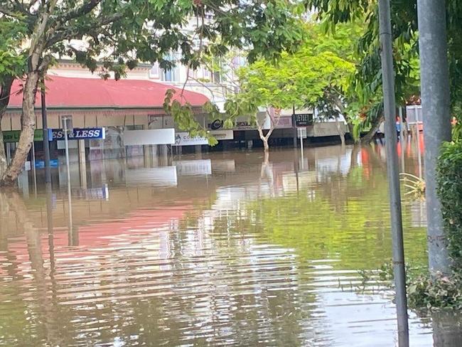 Mary St in Gympie under water – 27/02/22