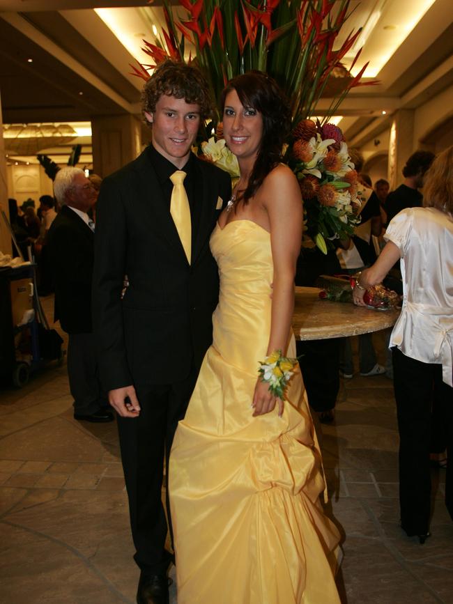 Emmanuel College formal at the Marriott Resort. (L-R) Jarrod Garner-Foote and Nina Brewer